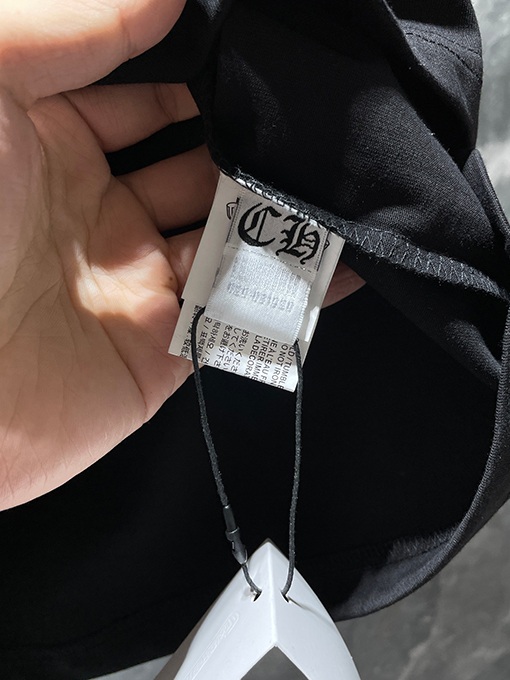 クロムハーツ ヘビーデューティーパッチワークレザークロス半袖Tシャツ