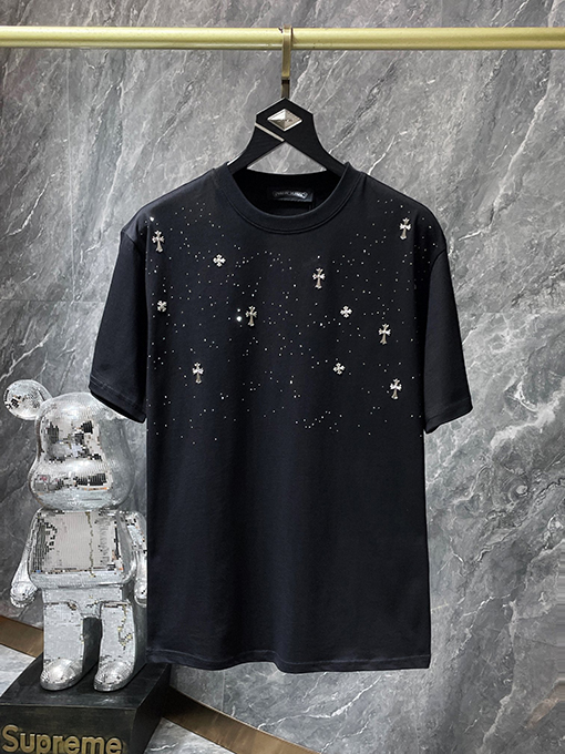 クロムハーツ 星空クロス 半袖Tシャツ