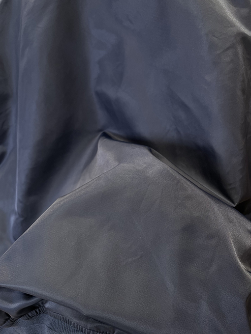 プラダ ニットトライアングルロゴスタンドカラーコットンジャケット