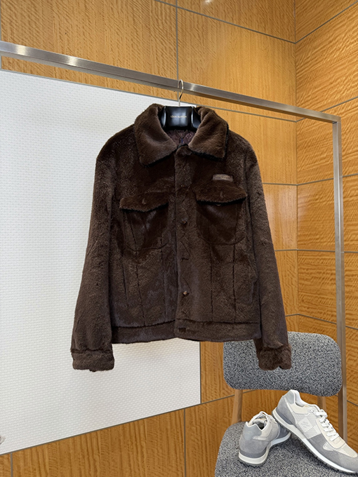 ルイヴィトンスーパーコピー ミンクファーカラージャケット