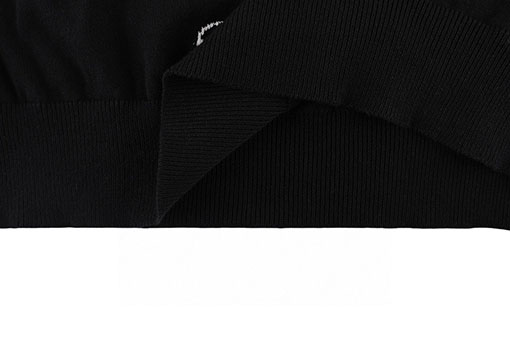 クロムハーツ ジャカードカラーニット半袖Tシャツ