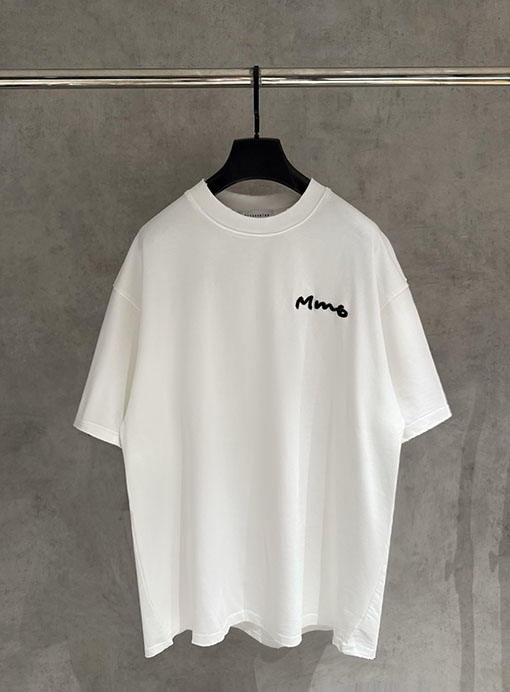 マルタンマルジェラ Maison Margiela MM6 新モデルロゴ半袖Tシャツ