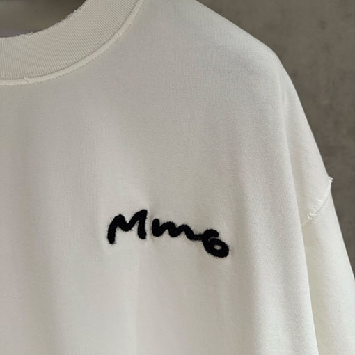 マルタンマルジェラ Maison Margiela MM6 新モデルロゴ半袖Tシャツ