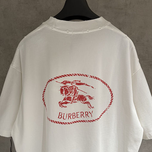 バーバリー BURBERRY 新しいファッション半袖Tシャツ