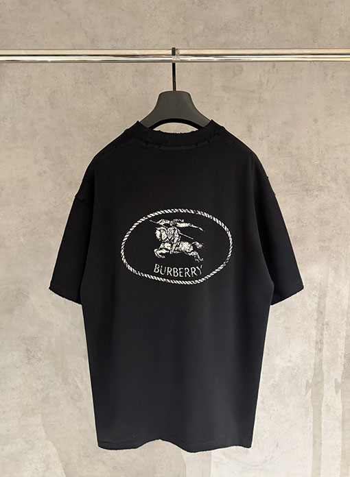 バーバリー BURBERRY 新しいファッション半袖Tシャツ