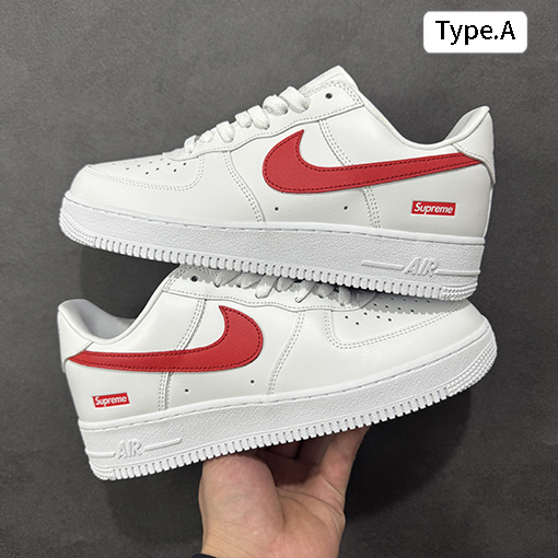 シュプリーム X ナイキ AF1 ローカットスニーカー