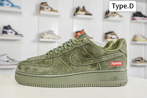 シュプリーム X ナイキ AF1 ローカットスニーカー
