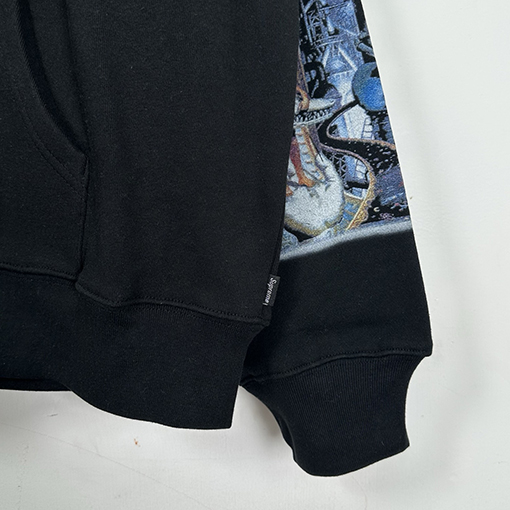 シュプリーム SUPREME マイケルジャクソンのアルバムプリントジップアップパーカー