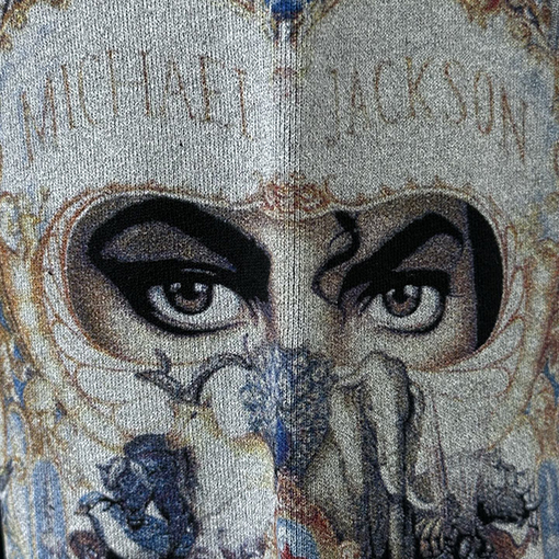 シュプリーム SUPREME マイケルジャクソンのアルバムプリントジップアップパーカー