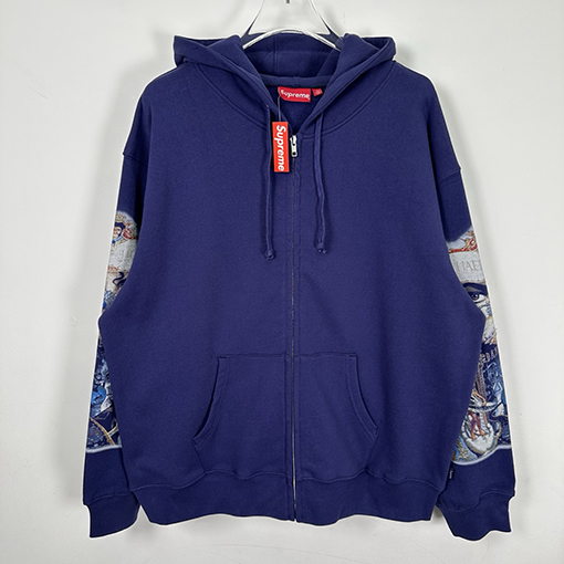 シュプリーム SUPREME マイケルジャクソンのアルバムプリントジップアップパーカー