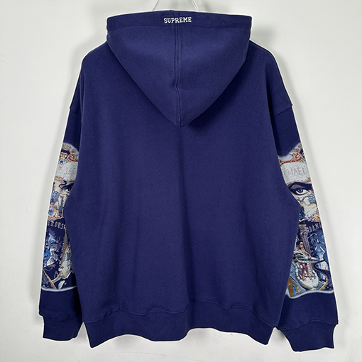 シュプリーム SUPREME マイケルジャクソンのアルバムプリントジップアップパーカー