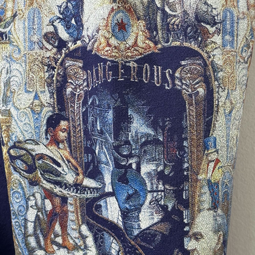 シュプリーム SUPREME マイケルジャクソンのアルバムプリントジップアップパーカー