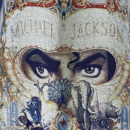 シュプリーム SUPREME マイケルジャクソンのアルバムプリントジップアップパーカー