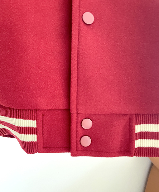 クロムハーツ 刺繍入りホースシュークロスダブルレイヤーベースボールジャケット