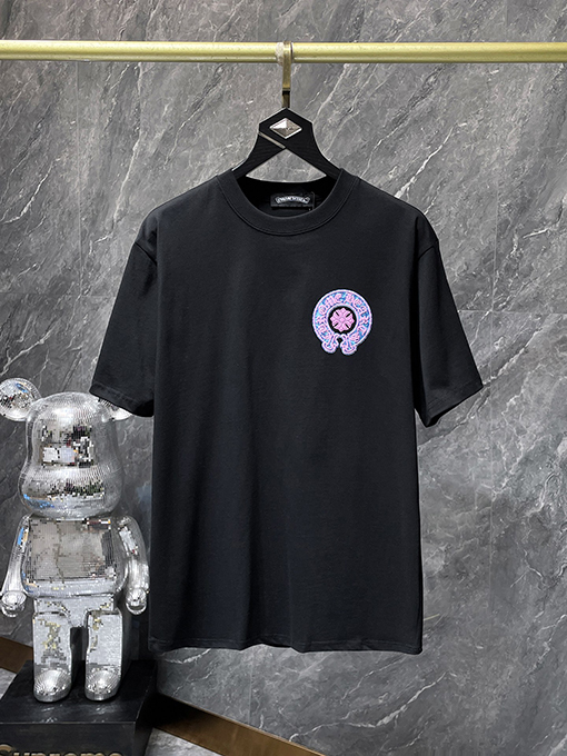 クロムハーツスーパーコピー サンスクリットホースシューフォーム半袖Tシャツ