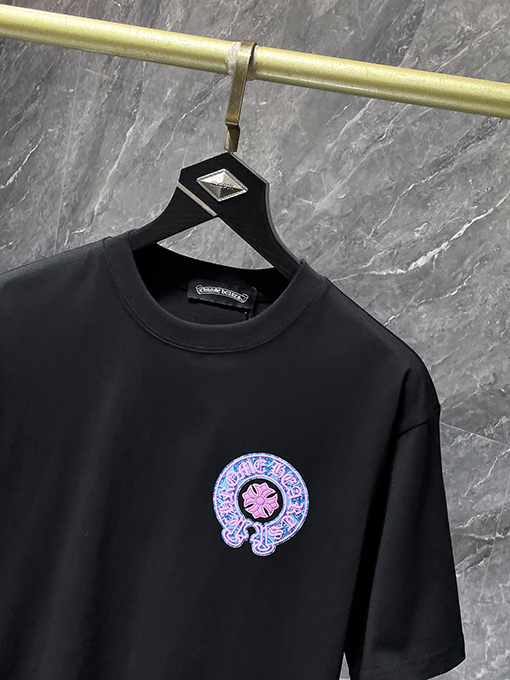 クロムハーツスーパーコピー サンスクリットホースシューフォーム半袖Tシャツ