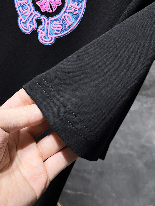 クロムハーツスーパーコピー サンスクリットホースシューフォーム半袖Tシャツ