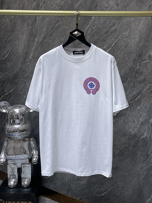 クロムハーツスーパーコピー サンスクリットホースシューフォーム半袖Tシャツ