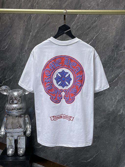 クロムハーツスーパーコピー サンスクリットホースシューフォーム半袖Tシャツ