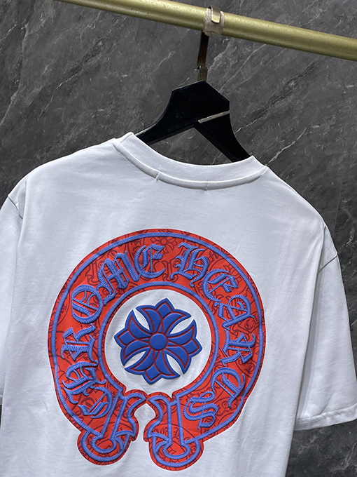 クロムハーツスーパーコピー サンスクリットホースシューフォーム半袖Tシャツ