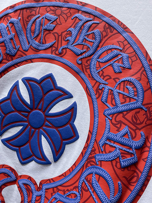 クロムハーツスーパーコピー サンスクリットホースシューフォーム半袖Tシャツ