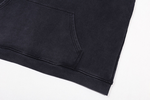 ヴェトモン VETEMENTS 新作 ウォッシュダメージフード付き ジップアップスウェットシャツ