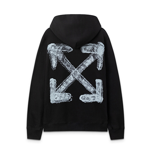 オフホワイトコピー off white ニューアロー ルーズフィット フード付きスウェットシャツ