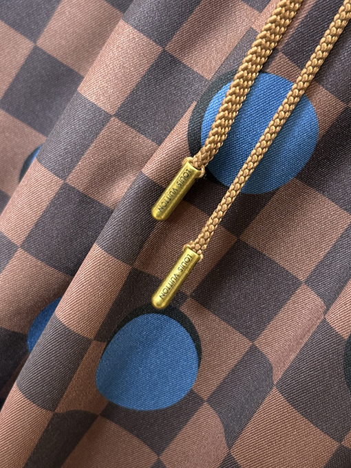 ルイヴィトンスーパーコピー チェック柄の水玉模様のカジュアルショートパンツ