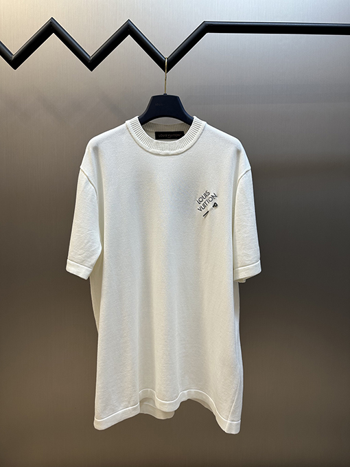 ルイヴィトンコピー ニットピン半袖Tシャツ