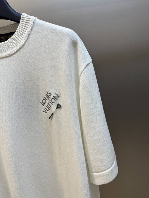ルイヴィトンコピー ニットピン半袖Tシャツ