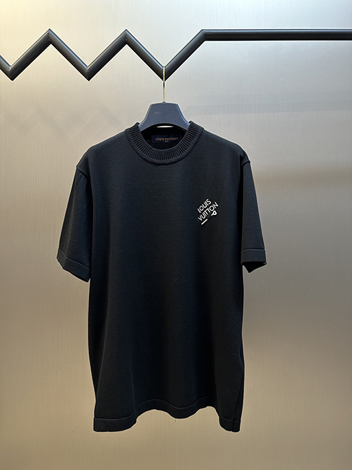 ルイヴィトンコピー ニットピン半袖Tシャツ
