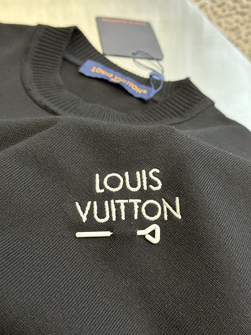 ルイヴィトンコピー ニットピン半袖Tシャツ