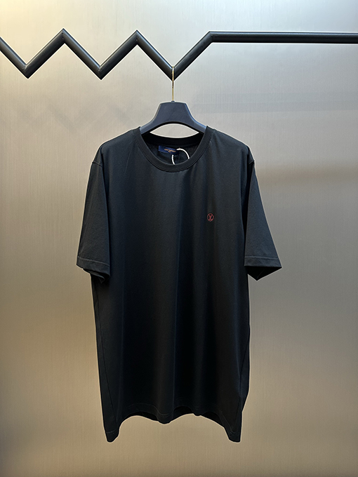 ルイヴィトン クラシックロゴコットン半袖Tシャツ