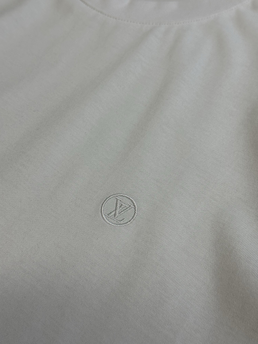 ルイヴィトン クラシックロゴコットン半袖Tシャツ