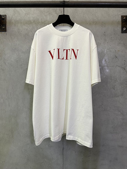 ヴァレンティノ VALENTINO レターロゴプリント半袖Tシャツ