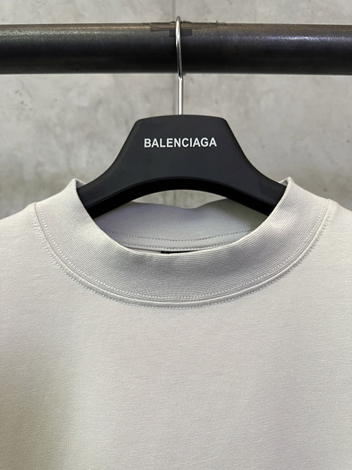 バレンシアガ Balenciaga 新しいダブルBロゴプリント半袖Tシャツ