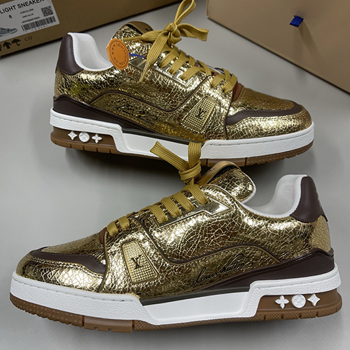 ルイヴィトンスーパーコピー LV Trainer Sneaker 新モデルカップルスニーカー