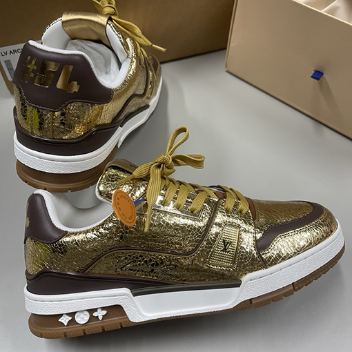 ルイヴィトンスーパーコピー LV Trainer Sneaker 新モデルカップルスニーカー