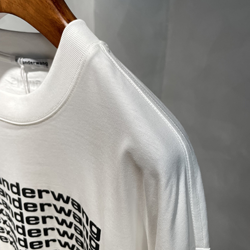 アレキサンダーワン Alexander Wang プリントロゴブランドロゴ長袖シャツ