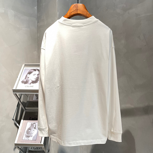 アレキサンダーワン Alexander Wang プリントロゴブランドロゴ長袖シャツ