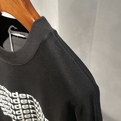 アレキサンダーワン Alexander Wang プリントロゴブランドロゴ長袖シャツ