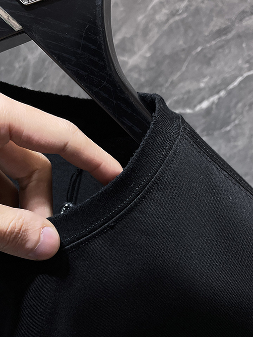 クロムハーツ クラシックな馬蹄のフロックレタリング半袖Tシャツ