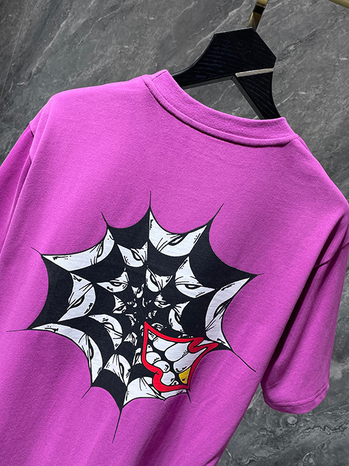 クロムハーツ Mattyboy グラフィティ スパイダーウェブ 半袖Tシャツ