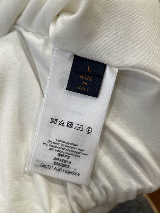 ルイヴィトン レザーラベルのカラーブロックストライプスタンドカラージャケット