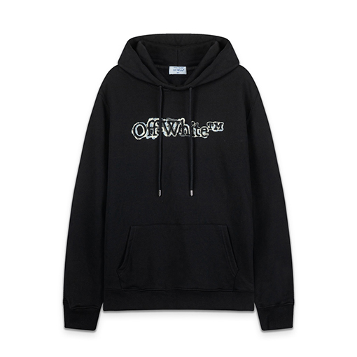 オフホワイトコピー off white ニューアロー 460g フード付きスウェットシャツ