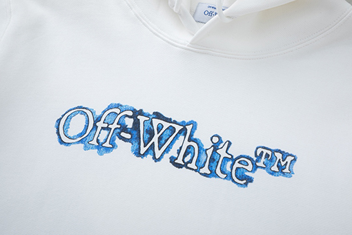 オフホワイトコピー off white ニューアロー 460g フード付きスウェットシャツ