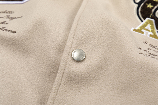 オフホワイト off white コラボレーションロゴタグベースボールジャケット