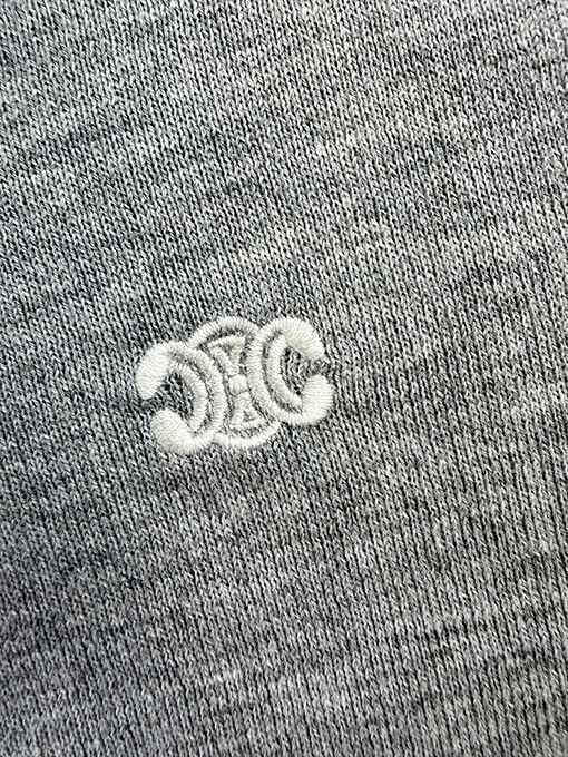 セリーヌスーパーコピー ニット刺繍半袖ポロシャ