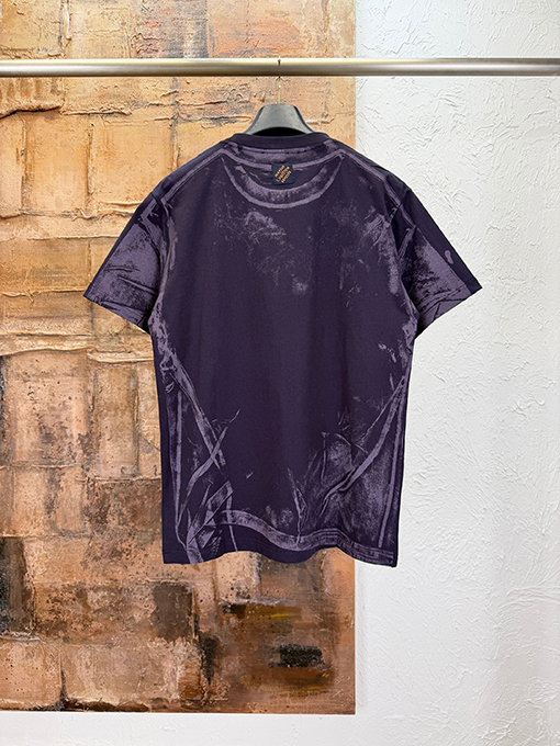 ルイヴィトン レタープリント半袖Tシャツ