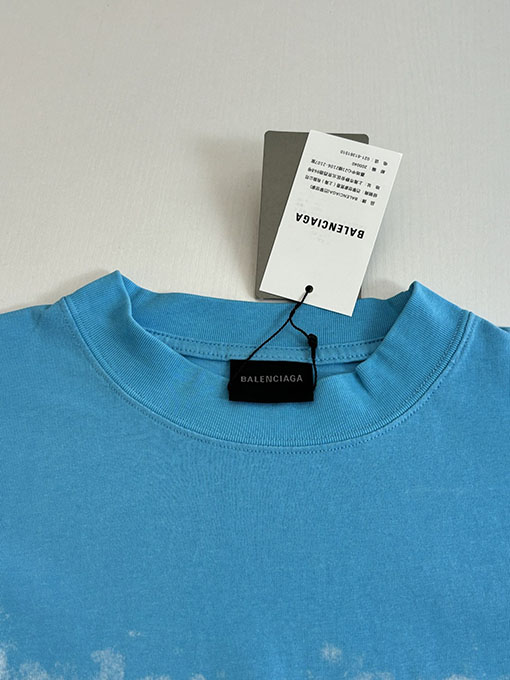 バレンシアガ Balenciaga ぼやけたコカコーラプリント半袖Tシャツ